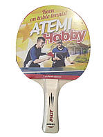Ракетка для настільного тенісу пінгпонгу ATEMI Hobby