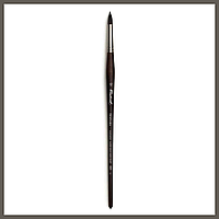 Синтетика кругла Raphaël Textura №12 довга ручка Пензель для олії. Ручкою мають середню довжину ворсу