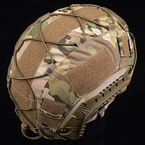 Чохол Кавер на шолом каску Fast (Фаст) Large Size Elastic Cord Multicam (18R-L-CP), фото 6