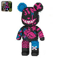 Конструктор 3D Magic Blocks в виде мишки Bearbrick "Jinx" 40 см