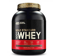 Протеин сывороточный, Gold Standard 100% Whey, Optimum Nutrition, 2280 г белый шоколад с малиной (ON-1101499)