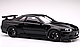 Колекційна модель авто Nissan Skyline GT-R (R34) Z-TUNE 2002, pearl black AUTOart 1:18 - фото 7 - id-p2177995586