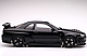 Колекційна модель авто Nissan Skyline GT-R (R34) Z-TUNE 2002, pearl black AUTOart 1:18 - фото 4 - id-p2177995586