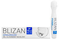 Blizan силіконовий гель для лікування рубців і шрамів roll-on, 15 мл