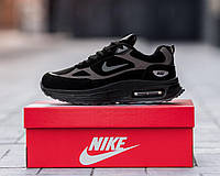 Мужские кроссовки Nike Air Max Black / найк айр макс чорні чоловічі кросівки Nike