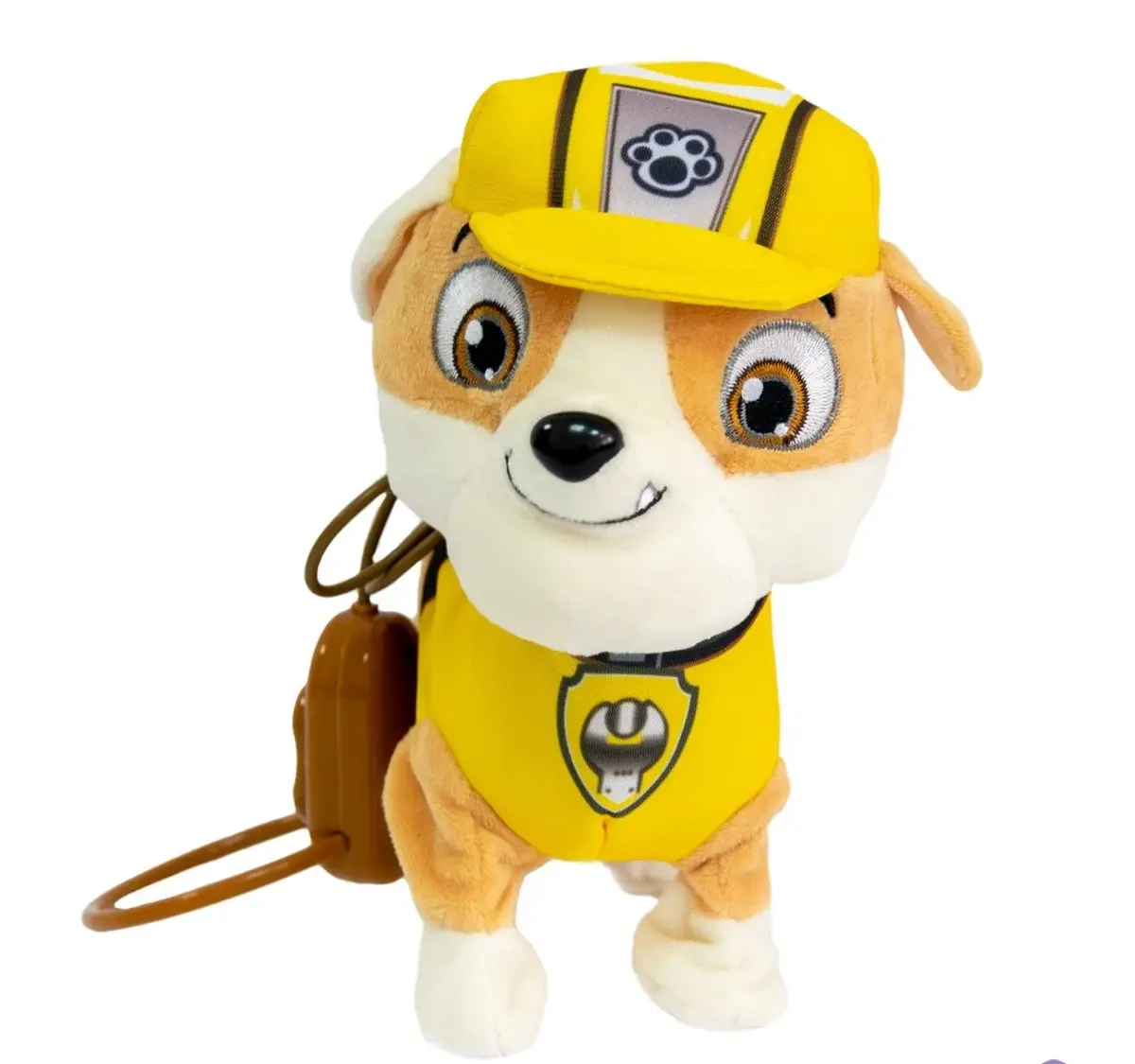 М'яка інтерактивна іграшка щенячий патруль, Кріпиш бігає, гавкає співає, на повідку, фото 1