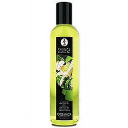 Масажна олія — Shunga Erotic Massage Oil Exotic Green Tea, 250 ml 18+