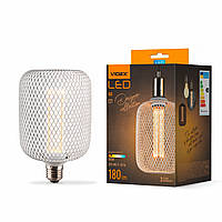 LED лампа VIDEX Filament VL-DWMC100162 4W E27 1800K White Chainmail style