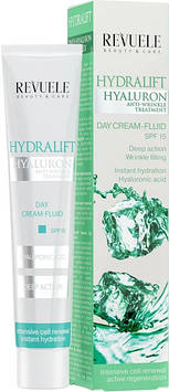 Крем флюїд денний для обличчя Revuele Hydralift Hyaluron Day Cream Fluid SPF 15, 50 мл