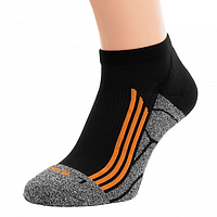 M-Tac шкарпетки Coolmax 35% Black, чоловічі літні шкарпетки, військові короткі шкарпетки чорні, чоловічі шкарпетки армійські