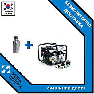 Помпа бензинова для чистої води Hyundai GWP57643, фото 1