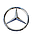 Емблема на капот Mercedes на вантажний Мерс 16,5 см на 1 кріплення УЦІНКА!, фото 3