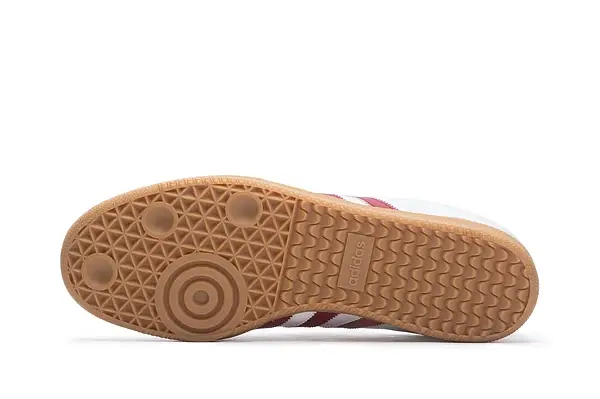 Adidas Samba OG White Burgundy IF3813