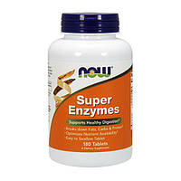 Натуральная добавка ферменты Энзимы Super Enzymes (180 tabs), NOW xochu.com.ua