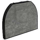 Стіл Bo-Camp Northgate Oval 120x80 cm Black/Grey (1404187), фото 7