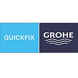 Solido Комплект для унітазу 4-в-1, монтажна висота 1.13 м (кнопка EVEN, хром) (39930000), фото 4