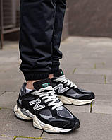 Кроссовки New Balance 9060 Black Grey White, нью баланс 9060 черные