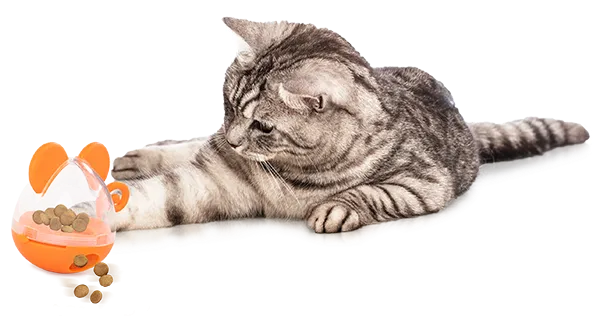 Іграшка-диспенсер для котів у формі миші, AFP 2167, 7.5 x 8 x 6.5 см