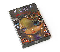 Карты Оракул Алиса в стране чудес голография Alice wonderland Oracle holography