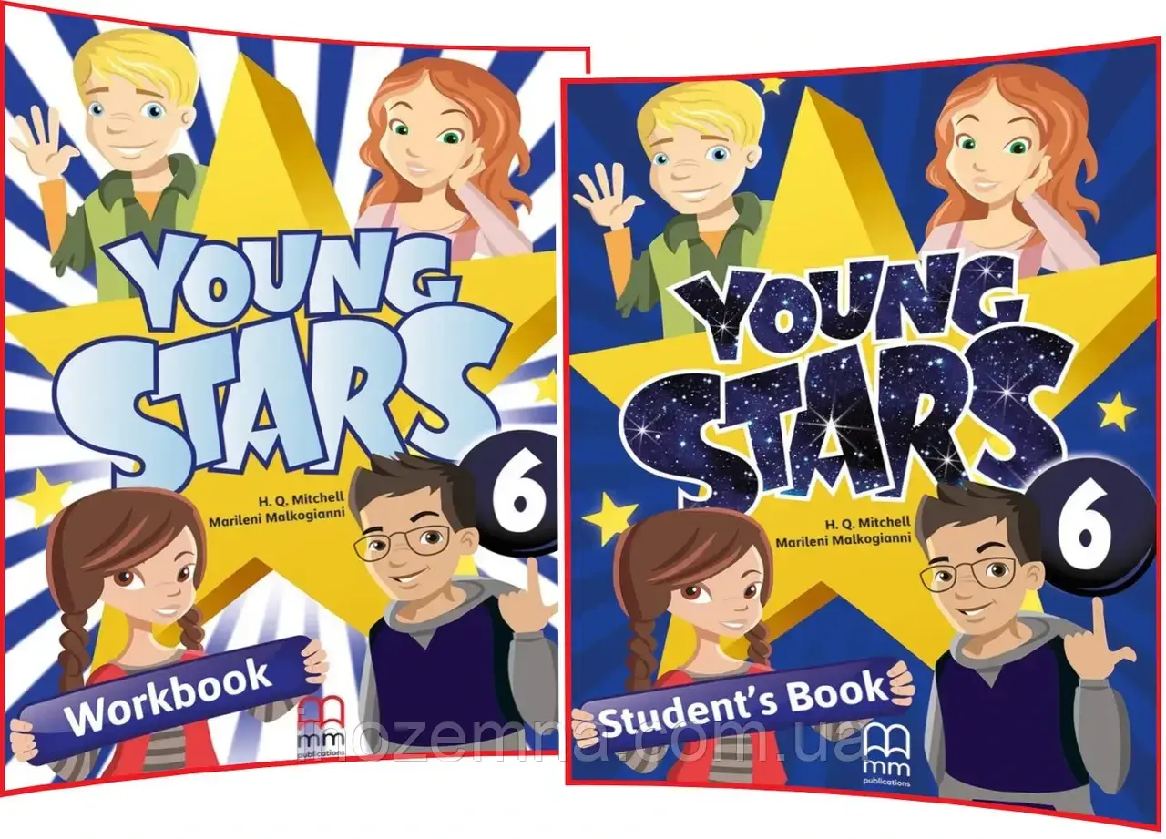 Young Stars 6 Student's Book + Workbook (комплект)