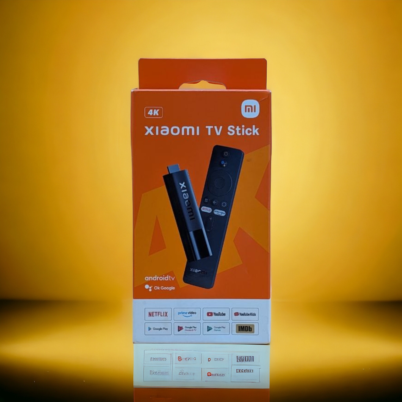 Смарт Приставка Xiaomi Mi TV Stick 4K. Android TV 11,0. Smart 4K HDR 2/8Гб.Bluetooth 5.0(open box,відкрите пак