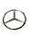 Емблема на капот Mercedes на вантажний Мерс 18,3 см на кріпленнях УЦІНКА!, фото 3