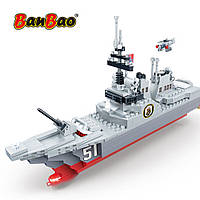Конструктор Флот (471 элм.) Эсминец №51 Banbao 6974387590970 6266