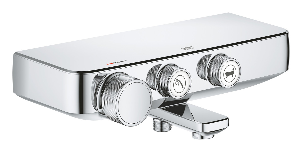 Grohtherm SmartControl Термостатичний змішувач для ванни, настінний монтаж (34718000), фото 1