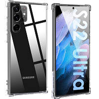 Чехол для мобильного телефона BeCover Anti-Shock Samsung Galaxy S22 Ultra 5G SM-S908 Clear (708900) - Вища