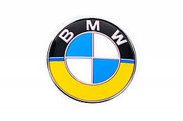 Задня емблема 74мм (UA-Style) для BMW 3 серія E-46 ABS-пластик