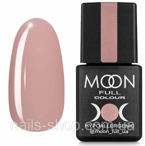 Гель-лак Moon Full Air Nude №05 (бежево-рожевий) 8 мл, фото 1