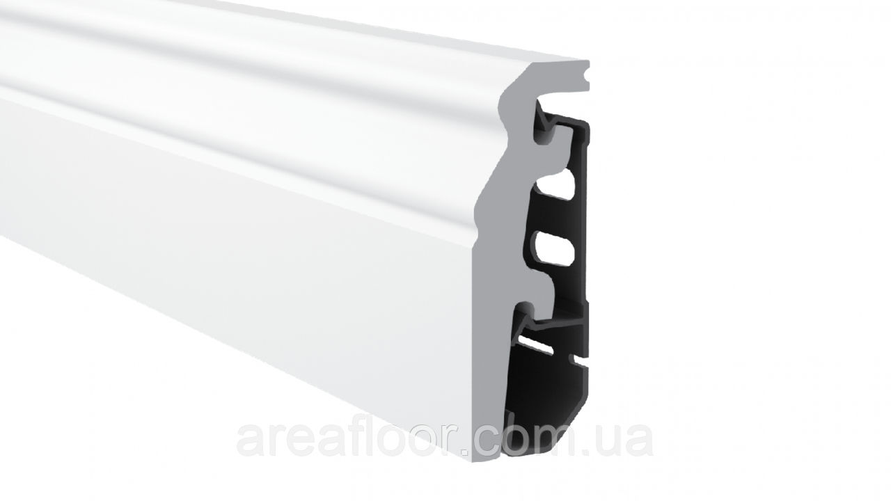 Плінтус Arbiton Vega Білий 80x20x2400