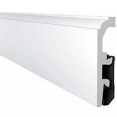 Плінтус Arbiton Vega Білий 90x20x2400