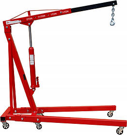 Кран гідравлічний 2 тонни, складаний підйомник, кран з регульованою стрілою MT11201