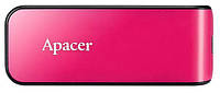 Flash Drive Apacer AH334 64GB (AP64GAH334P-1) Pink (6599570) GG, код: 5538225