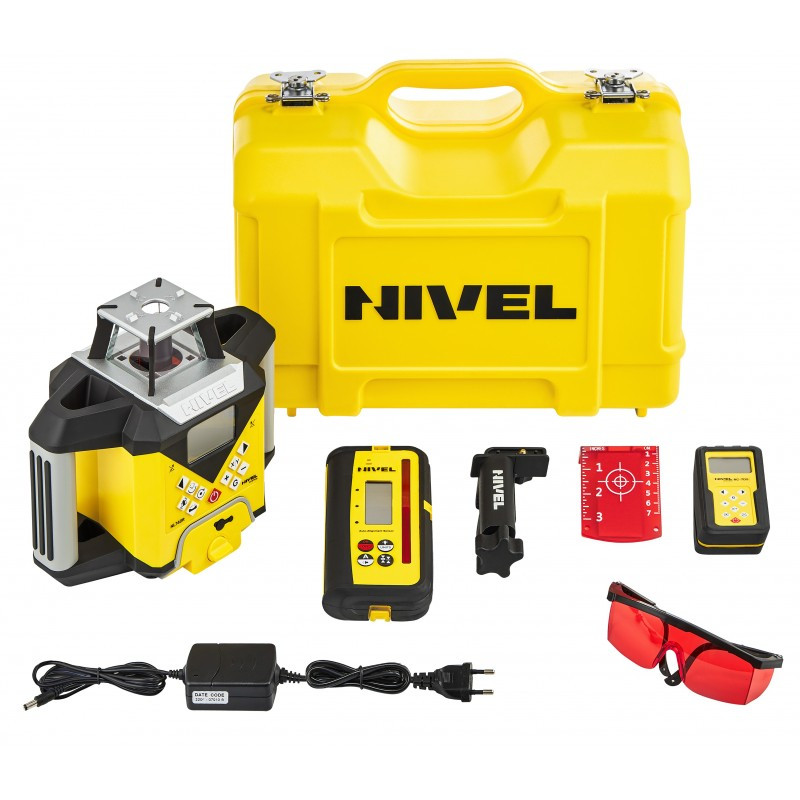 Лазерний ротаційний нівелір Nivel System NL740R DIGITAL