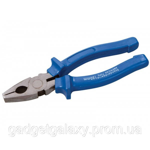 Плоскогубцы MASTERTOOL American type 180 мм C45 HRC 4448 22-0180 GG, код: 7233552 - фото 1 - id-p2178059972