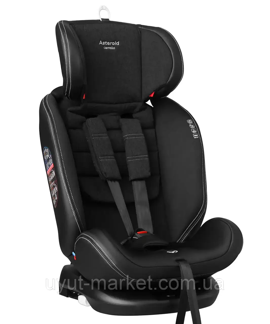 Універсальне автокрісло від 0-12р група 0+1+2+3 ISOFIX з поворотом на 360°Carrello Asteroid CRL-12801, фото 1