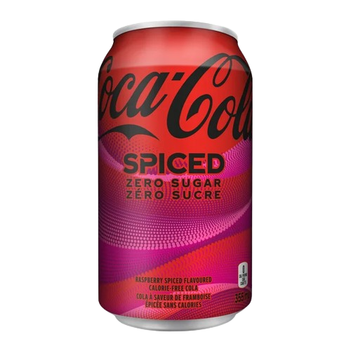 Coca cola spiced zero sugar 355ml