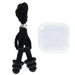 Беруші Infinity Silicone Corded Ear Plug Protector Black багаторазові на шнурку