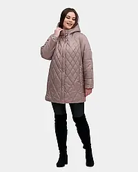 Модна демісезонна жіноча куртка, розміри  54-70