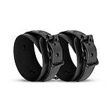 Наручники фіксатори для БДСМ ігор чорні Bedroom Fantasies Кайф, фото 4