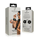 Наручники фіксатори для БДСМ ігор чорні Bedroom Fantasies Кайф, фото 7