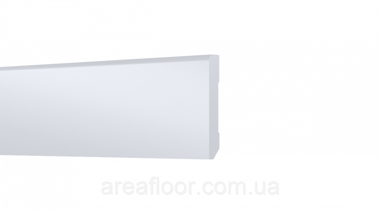 Плінтус Arbiton Stiq Білий 60x10x2200, фото 1