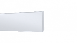 Плінтус Arbiton Stiq Білий 60x10x2200