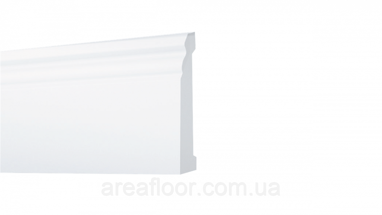 Плінтус Arbiton Stiq Білий 80x10x2200, фото 1