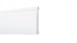 Плінтус Arbiton Stiq Білий 80x10x2200