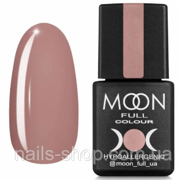 Гель-лак Moon Full Air Nude №07 (бежевий темний) 8 мл