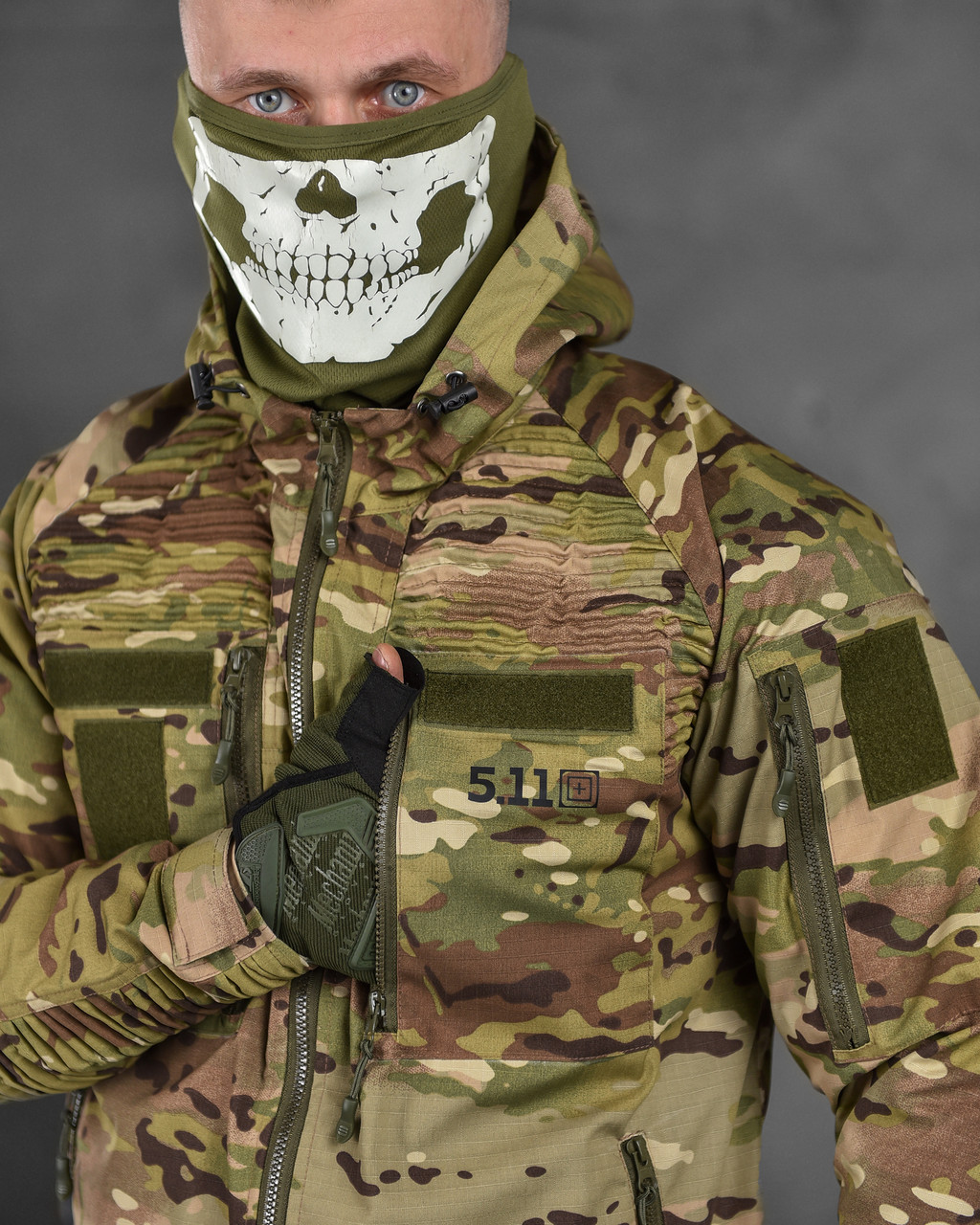 Весенний тактический костюм 5.11 mission мультикам, мужской военный штурмовой костюм с наколенниками форма зсу - фото 6 - id-p2178122235