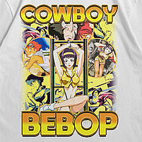 Футболка з принтом Cowboy Bebop XXXL Білий, фото 3